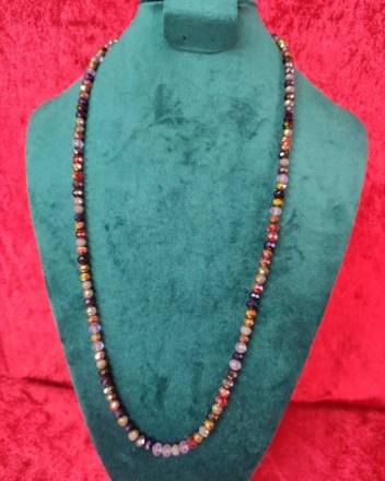 28   Κολίε Κρύσταλλα Πολύχρωμο (1)